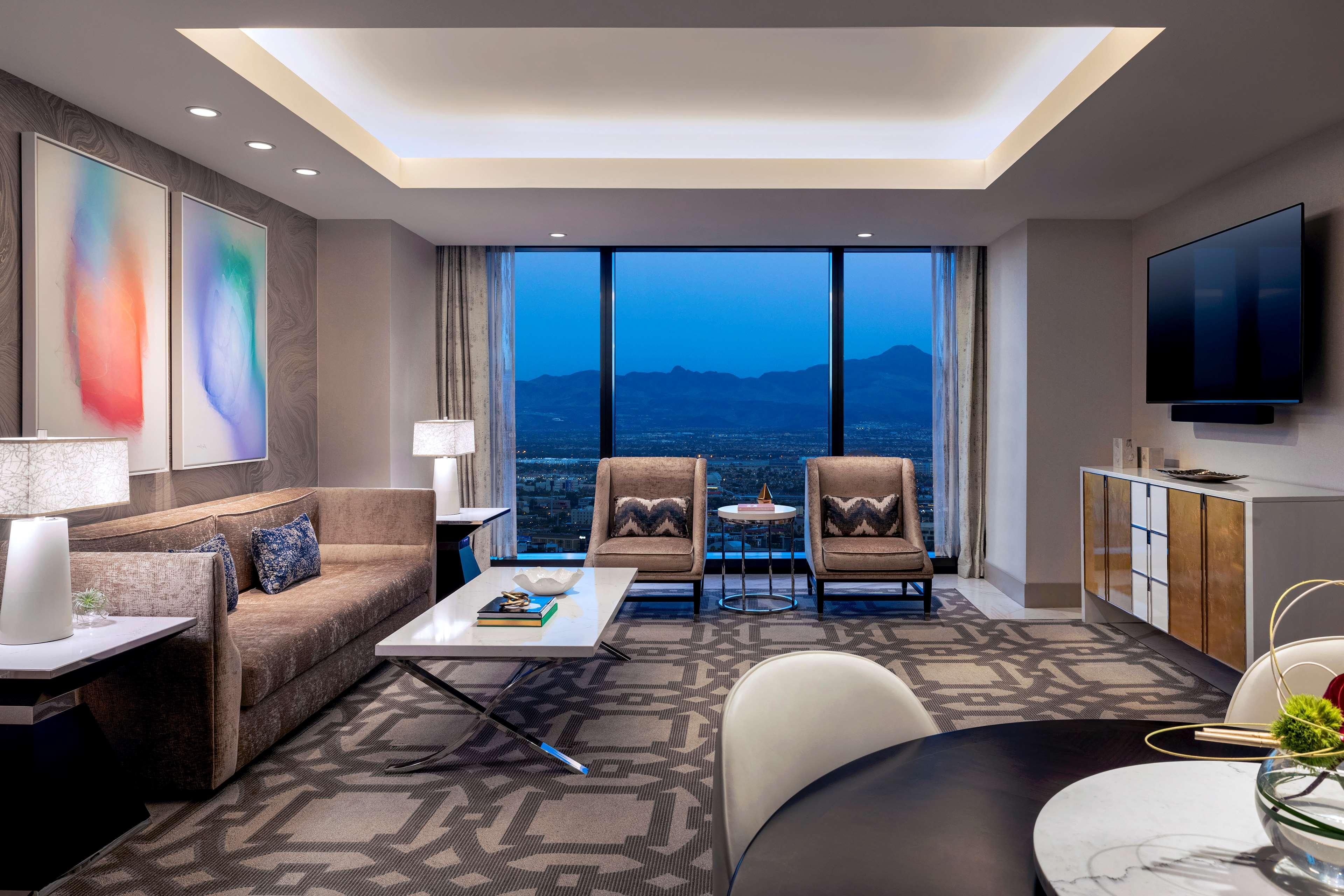 Crockfords Las Vegas, Lxr Hotels & Resorts At Resorts World Экстерьер фото