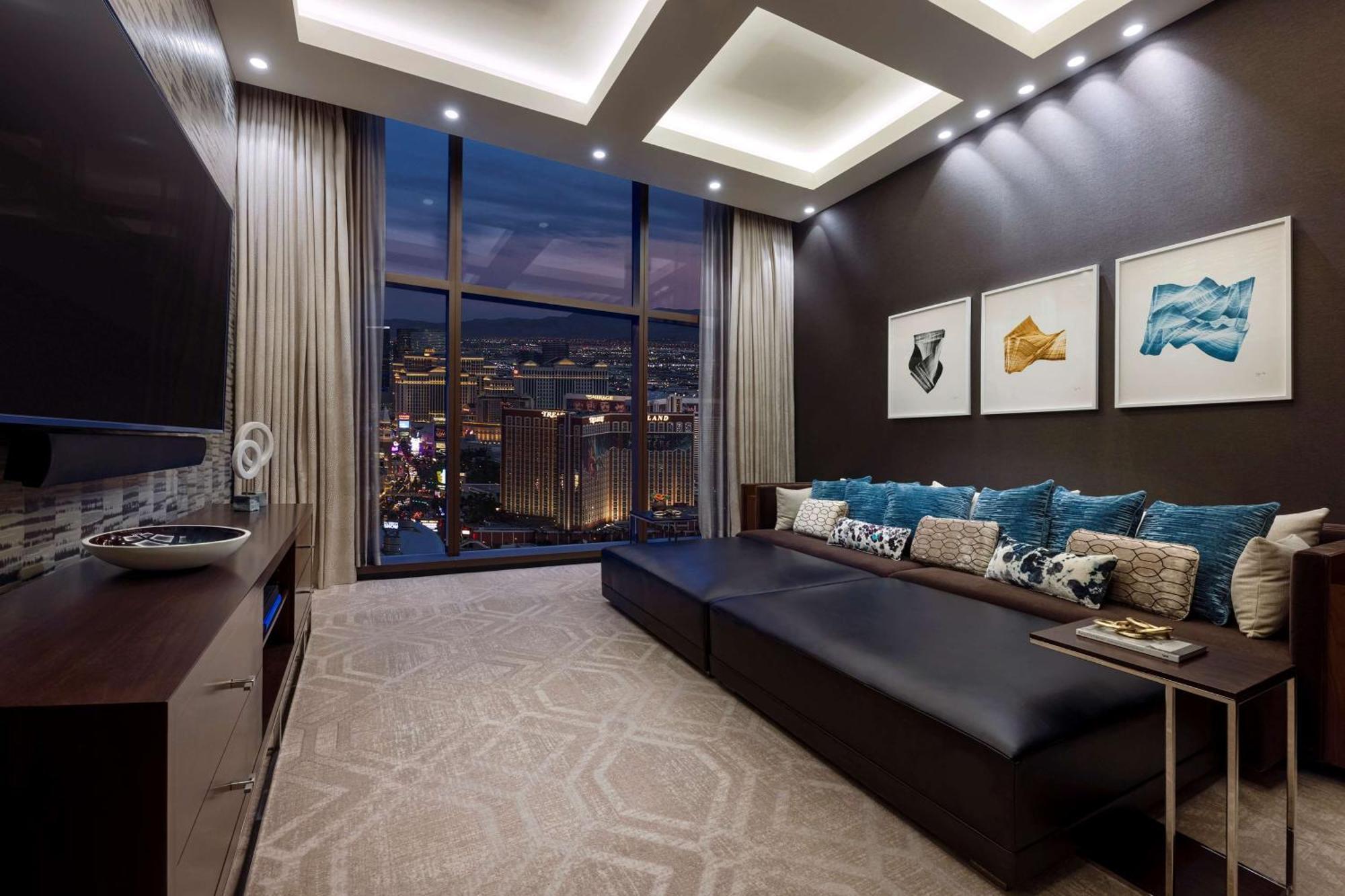 Crockfords Las Vegas, Lxr Hotels & Resorts At Resorts World Экстерьер фото