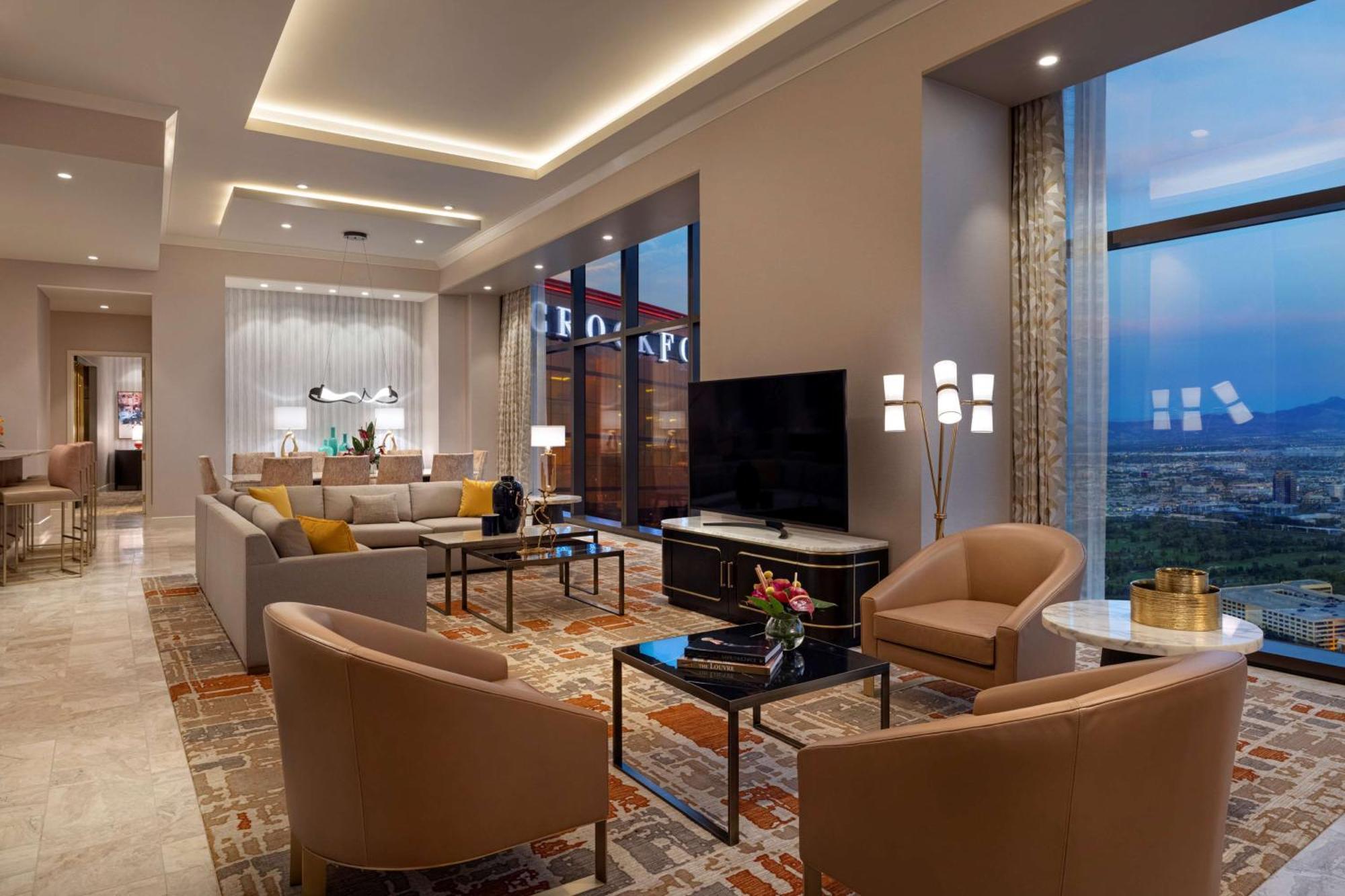 Crockfords Las Vegas, Lxr Hotels & Resorts At Resorts World Экстерьер фото