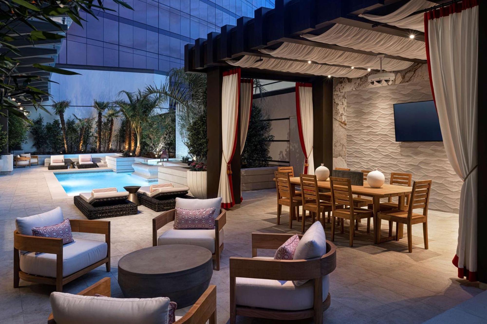 Crockfords Las Vegas, Lxr Hotels & Resorts At Resorts World Экстерьер фото