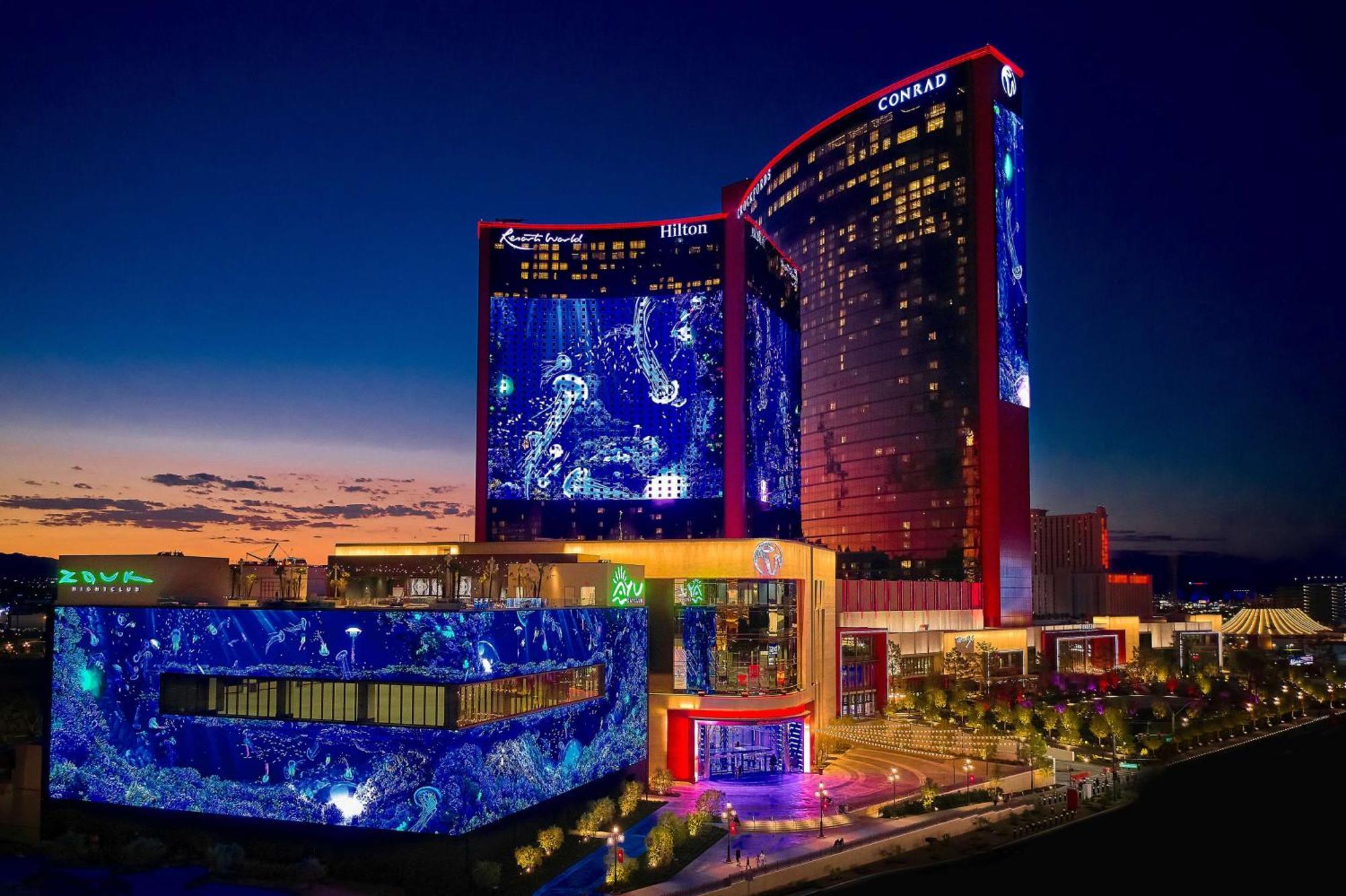 Crockfords Las Vegas, Lxr Hotels & Resorts At Resorts World Экстерьер фото
