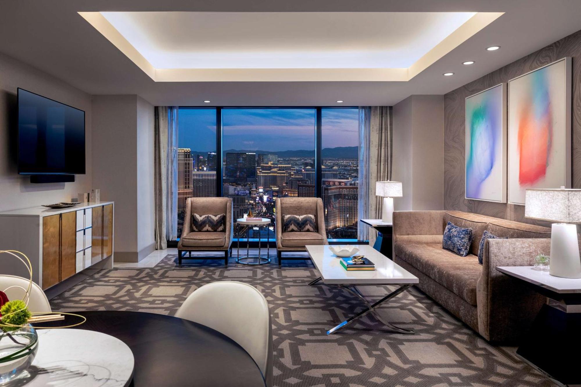 Crockfords Las Vegas, Lxr Hotels & Resorts At Resorts World Экстерьер фото
